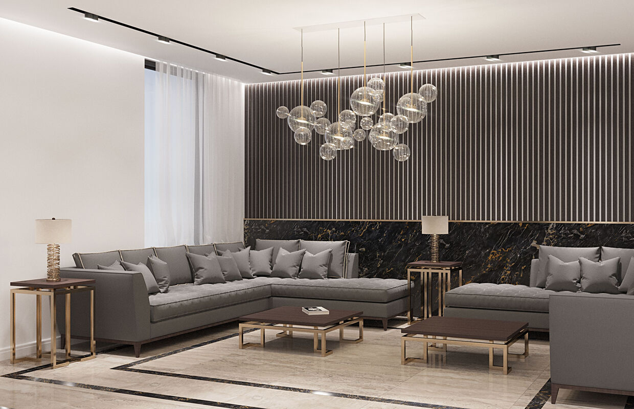 thiết kế nội thất biệt thự phong cách hiện đại