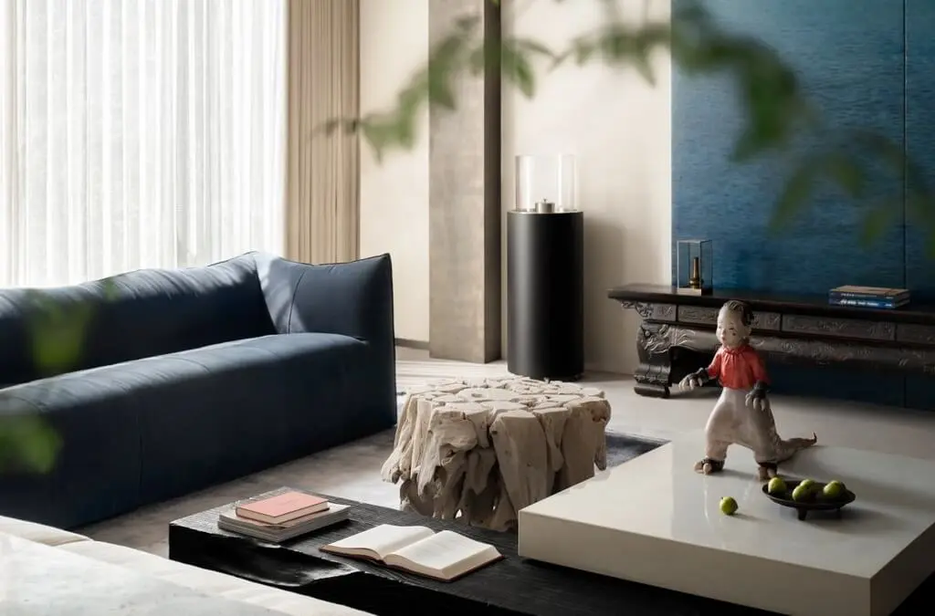 thiết kế nội thất biệt thự phong cách Châu Á