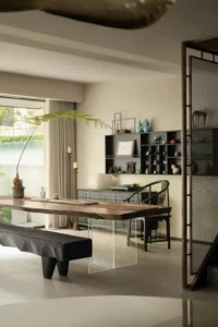 thiết kế nội thất biệt thự phong cách Châu Á