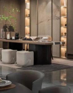 thiết kế nội thất biệt thự sang trọng