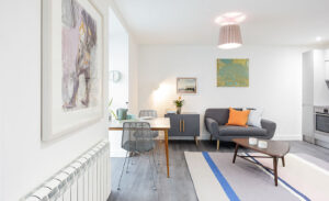 Thiết kế nội thất nhà phố phong cách scandinavia