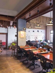 thiết kế nội thất văn phòng sang trọng
