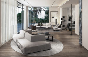thiết kế nội thất biệt thự đương đại