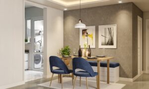 thiết kế nội thất chung cư 2 phòng ngủ