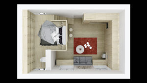 thiết kế nội thất chung cư mini
