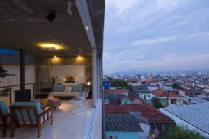 thiết kế nội thất nhà phố 3 tầng làm homestay