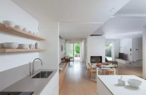 Thiết kế nội thất nhà phố không gian mở 
