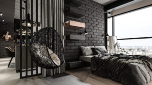 Thiết kế nội thất nhà phố phong cách công nghiệp