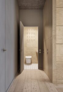 thiết kế nội thất nhà phố tối giản hiện đại