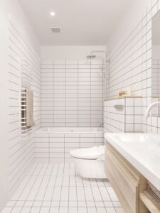 thiết kế nội thất nhà phố tối giản hiện đại