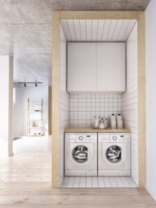 thiết kế nội thất nhà phố tối giản hiện đại