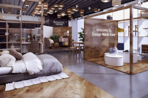 thiết kế nội thất showroom đồ gỗ