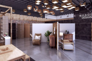 thiết kế nội thất showroom đồ gỗ