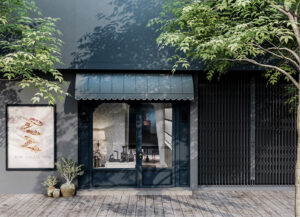 thiết kế nội thất showroom trang sức