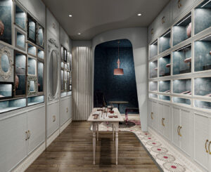 thiết kế nội thất showroom trang sức