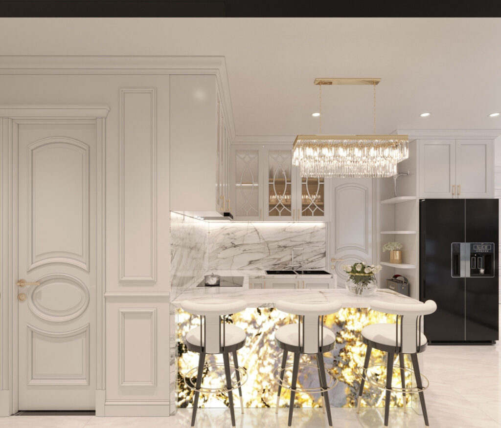 THI CÔNG TRỌN GÓI NGUYÊN CĂN NHÀ PHỐ 150M2 - CBPN-D021 - Hoàng Kim ...