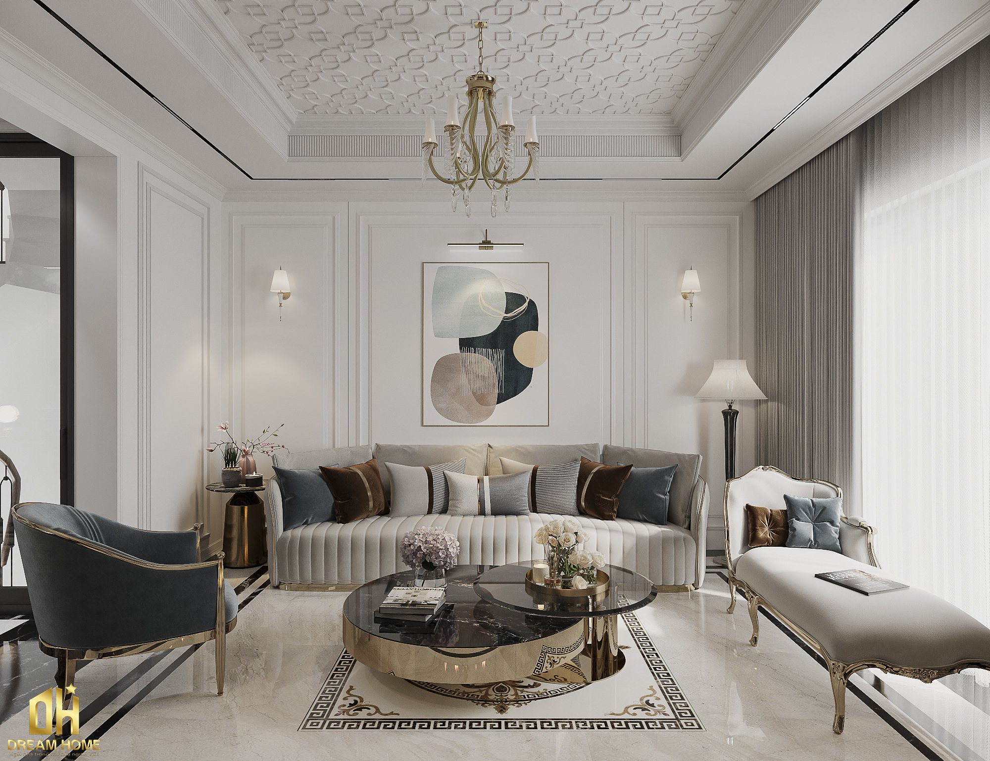 Phong cách tân cổ điển là gì? - Hoàng Kim Interior Design